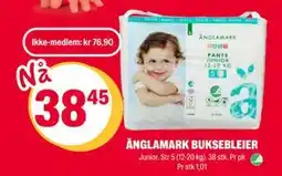 Coop Extra ÄNGLAMARK BUKSEBLEIER, NOK 76.9, Medlemspris tilbud