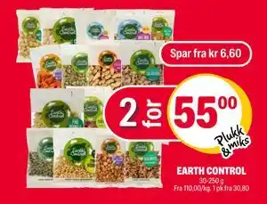 Coop Extra EARTH CONTROL, NOK 55 tilbud