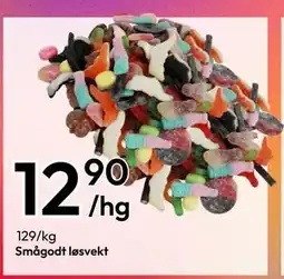 Gigaboks Smågodt løsvekt, NOK 12.9 tilbud