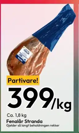 Gigaboks Fenalår Stranda, NOK 399 tilbud