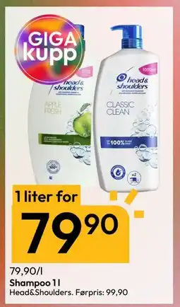 Gigaboks Shampoo 1 l, NOK 79.9 tilbud