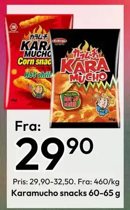Gigaboks Karamucho snacks 60-65 g tilbud