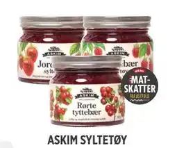 Meny ASKIM SYLTETØY tilbud