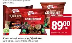 Meny Kjøttpølse/karbonader/kjøttkaker, NOK 89 tilbud