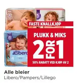 Meny Alle bleier tilbud