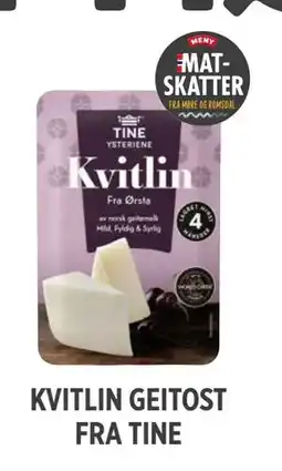 Meny KVITLIN GEITOST FRA TINE tilbud