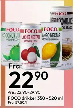 Gigaboks FOCO drikker 350 - 520 ml tilbud