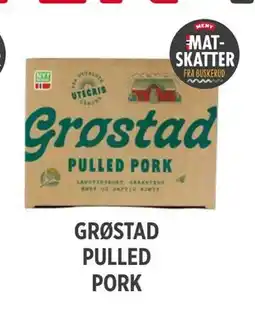 Meny GRØSTAD PULLED PORK tilbud