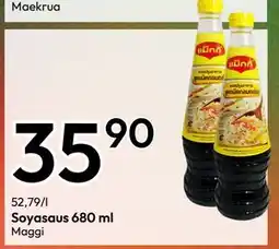 Gigaboks Soyasaus 680 ml, NOK 35.9 tilbud