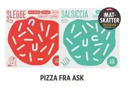 Meny PIZZA FRA ASK tilbud