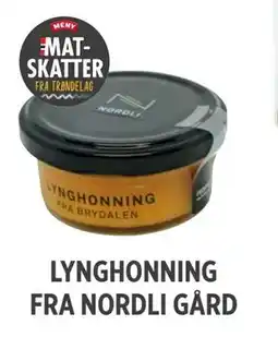 Meny LYNGHONNING FRA NORDLI GÅRD tilbud