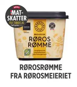 Meny RØROSRØMME FRA RØROSMEIERIET tilbud