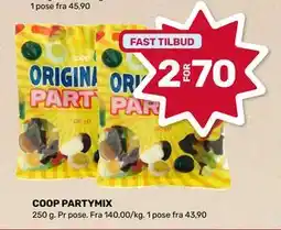 Matkroken COOP PARTYMIX, NOK 70 tilbud