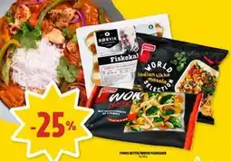 Coop Prix FINDUS RETTER/RØRVIK FISKEKAKER tilbud