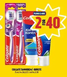 Coop Prix COLGATE TANNKREM/-BØRSTE, NOK 40 tilbud