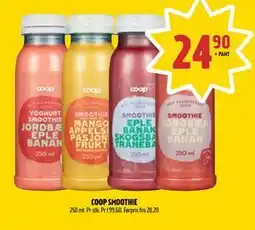 Coop Prix COOP SMOOTHIE, NOK 24.9 tilbud