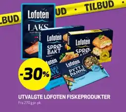 Bunnpris Utvalgte lofoten fiskeprodukter tilbud
