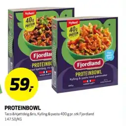 Bunnpris Proteinbowl tilbud