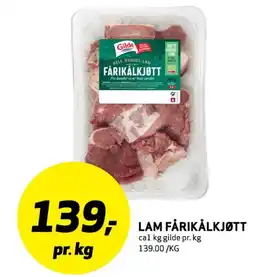 Bunnpris Lam fårikålkjøtt tilbud