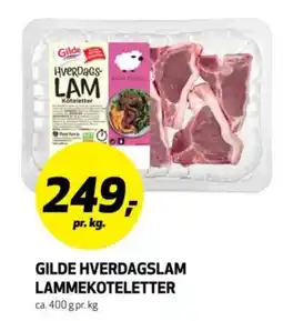 Bunnpris GILDE Hverdagslam lammekoteletter tilbud