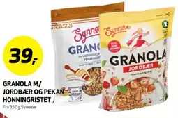 Bunnpris Granola m/ jordbær og pekan honningristet tilbud