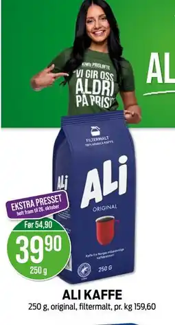 Kiwi ALI KAFFE, NOK 39.9 tilbud