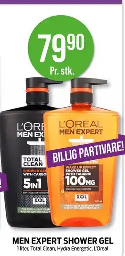 Kiwi MEN EXPERT SHOWER GEL, NOK 79.9 tilbud