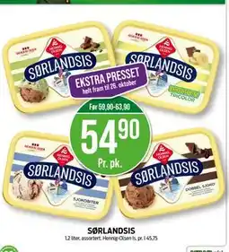 Kiwi SØRLANDSIS, NOK 54.9 tilbud