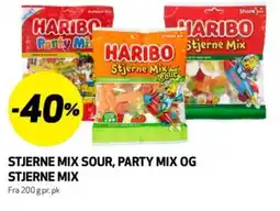 Bunnpris Stjerne mix sour, party mix og stjerne mix tilbud