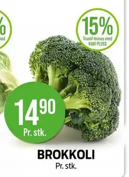 Kiwi BROKKOLI, NOK 14.9 tilbud