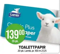 Kiwi TOALETTPAPIR, NOK 139 tilbud