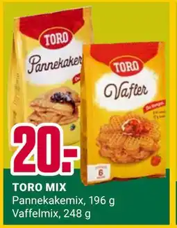 Europris TORO MIX, NOK 20 tilbud