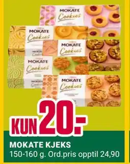 Europris MOKATE KJEKS, NOK 20 tilbud