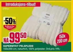 Europris SUPERMYKT PELSPLEDD, NOK 99.5 tilbud