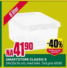 Europris SMARTSTORE CLASSIC 8, NOK 41.9 tilbud