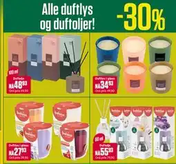 Europris Alle duftlys og duftoljer! tilbud
