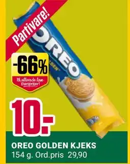 Europris OREO GOLDEN KJEKS, NOK 10 tilbud