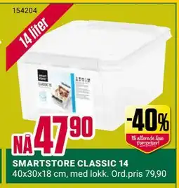 Europris SMARTSTORE CLASSIC 14, NOK 47.9 tilbud