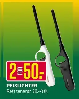 Europris PEISLIGHTER, NOK 50 tilbud
