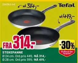 Europris STEKEPANNE tilbud