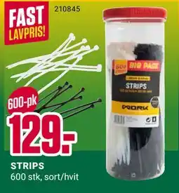 Europris STRIPS, NOK 129 tilbud