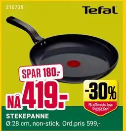 Europris STEKEPANNE, NOK 419 tilbud