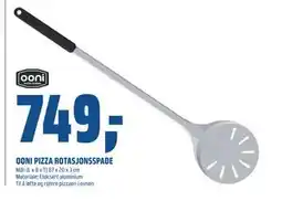 Obs Bygg OONI PIZZA ROTASJONSSPADE, NOK 749 tilbud