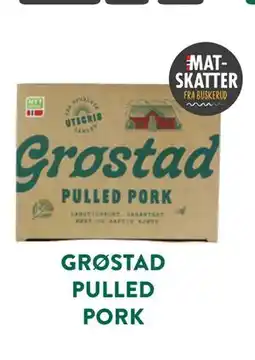 Jacobs GRØSTAD PULLED PORK tilbud