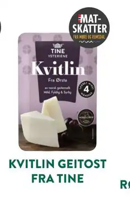 Jacobs KVITLIN GEITOST FRA TINE tilbud