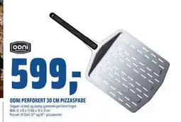 Obs Bygg OONI PERFORERT 30 CM PIZZASPADE, NOK 599 tilbud