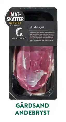 Jacobs GÅRDSAND ANDEBRYST tilbud
