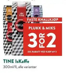 Jacobs TINE IsKaffe tilbud