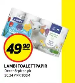 Bunnpris LAMBI Toalettpapir tilbud