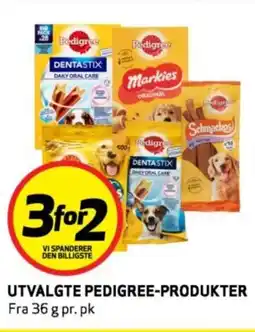 Bunnpris Utvalgte pedigree-produkter tilbud